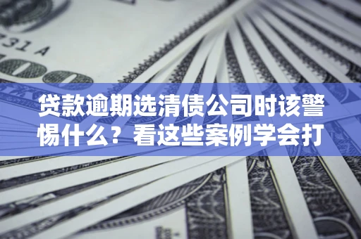 济南贷款逾期选清债公司时该警惕什么？看这些案例学会打翻身仗