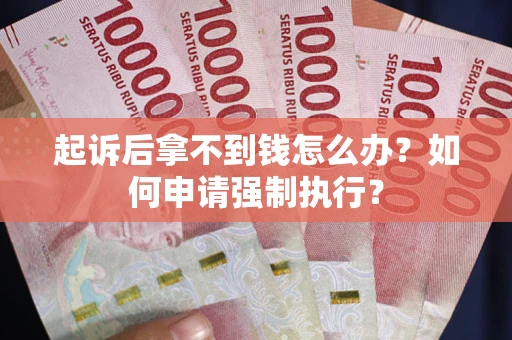 济南起诉后拿不到钱怎么办？如何申请强制执行？