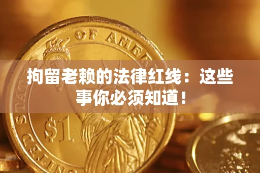 济南拘留老赖的法律红线:这些事你必须知道! 济南拘留老赖的法律红线:这些事你必须知道!