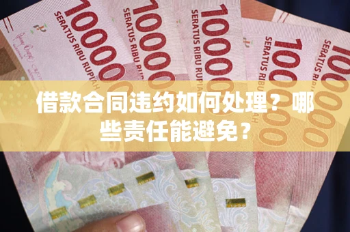 济南借款合同违约如何处理？哪些责任能避免？