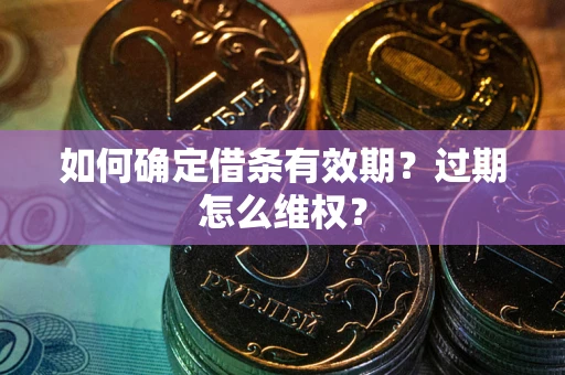 济南如何确定借条有效期？过期怎么维权？