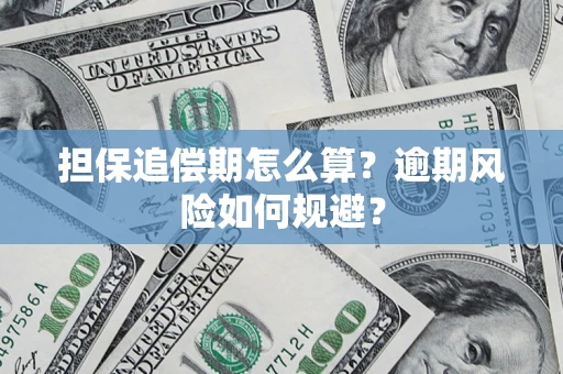 济南担保追偿期怎么算？逾期风险如何规避？