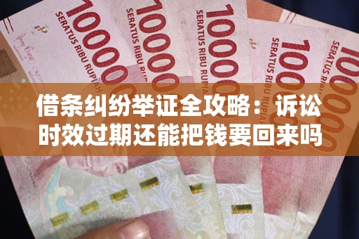 济南借条纠纷举证全攻略：诉讼时效过期还能把钱要回来吗？