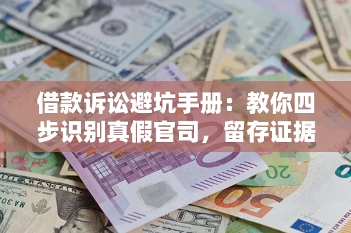 济南借款诉讼避坑手册:教你四步识别真假官司,留存证据不踩雷 济南借款诉讼避坑手册:教你四步识别真假官司,留存证据不踩雷