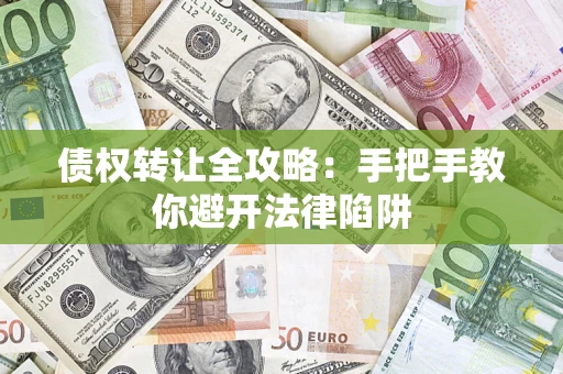 济南债权转让全攻略：手把手教你避开法律陷阱