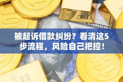 济南被起诉借款纠纷?看清这5步流程,风险自己把控! 济南被起诉借款纠纷?看清这5步流程,风险自己把控!