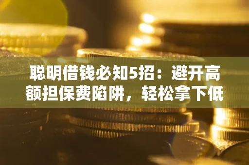济南聪明借钱必知5招：避开高额担保费陷阱，轻松拿下低息贷款