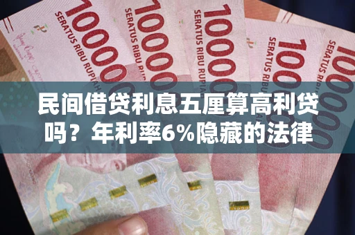 济南民间借贷利息五厘算高利贷吗?年利率6%隐藏的法律风险全解析 济南民间借贷利息五厘算高利贷吗?年利率6%隐藏的法律风险全解析