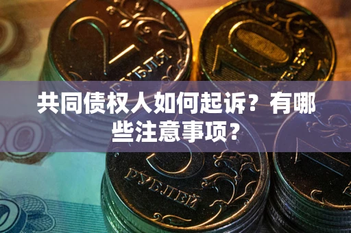 济南共同债权人如何起诉?有哪些注意事项? 济南共同债权人如何起诉?有哪些注意事项?