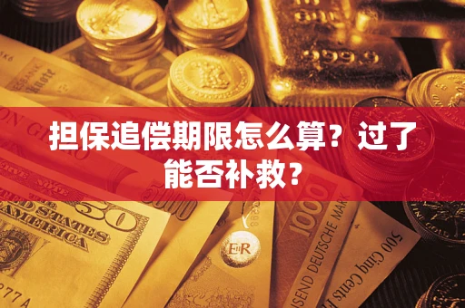 济南担保追偿期限怎么算？过了能否补救？