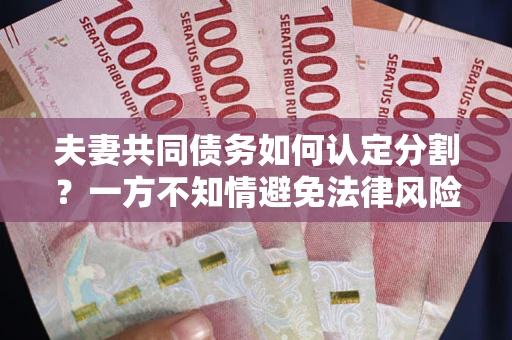 济南夫妻共同债务如何认定分割?一方不知情避免法律风险必看! 济南夫妻共同债务如何认定分割?一方不知情避免法律风险必看!